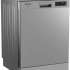 Посудомоечная машина HOTPOINT HF 5C84 DW X,  полноразмерная, напольная, 59.8см, загрузка 15 комплектов, нержавеющая сталь [869894700030]
